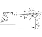 Sears 70172755-83 frame assembly diagram
