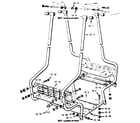 Sears 70172755-83 lawn swing assembly diagram