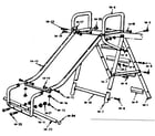 Sears 70172755-83 slide assembly diagram