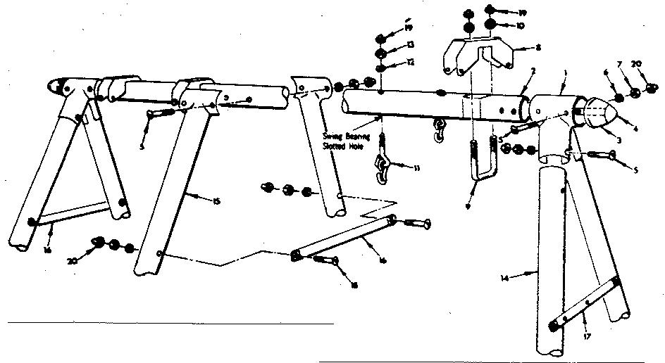 A-frame assembly