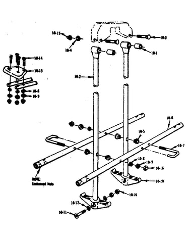 Glide ride assembly
