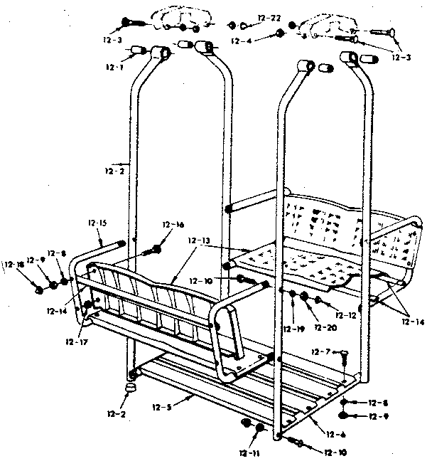 Lawnswing assembly