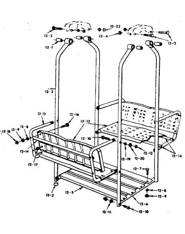 Lawnswing assembly