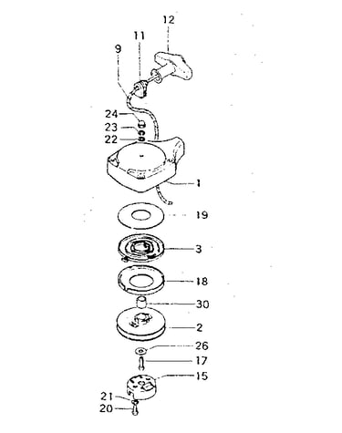 Fig. 3 recoil starter