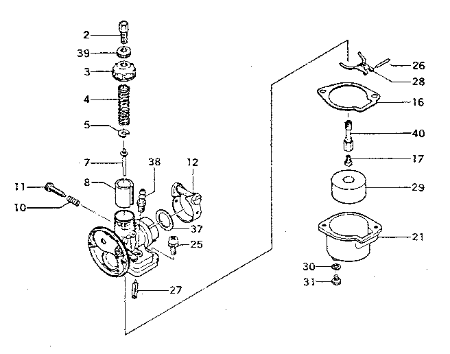 FIG. 4 CARBURETOR