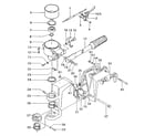 Craftsman 298586190 fig. 5 handle & bracket diagram