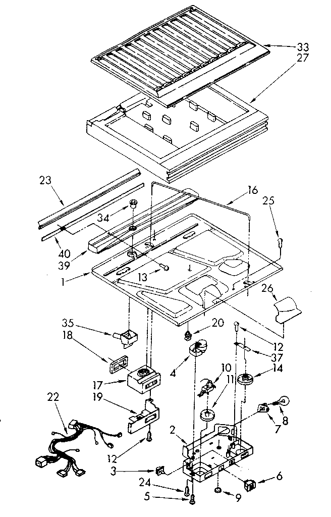 Compartment separator