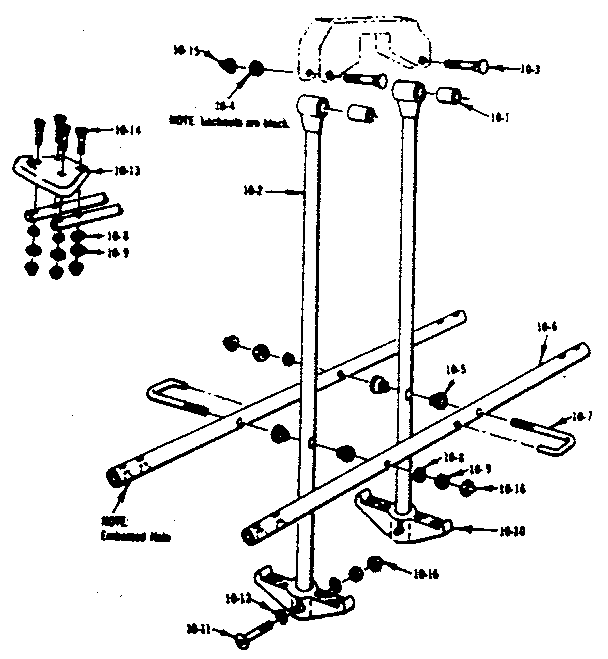 Glideride assembly