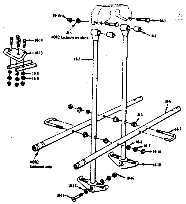 Glideride assembly
