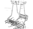 Sears 70172755-1 lawnswing assembly diagram