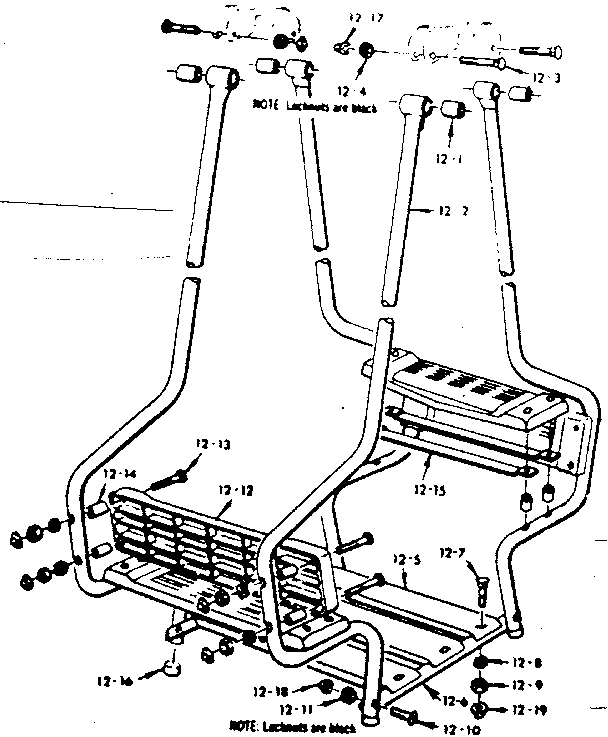 Lawnswing assembly