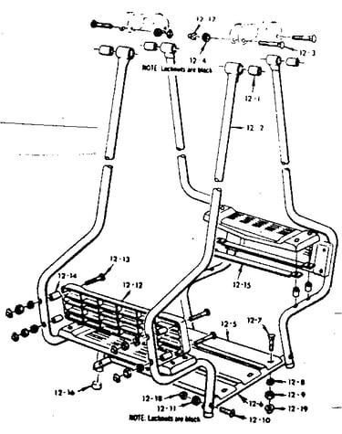 Lawnswing assembly