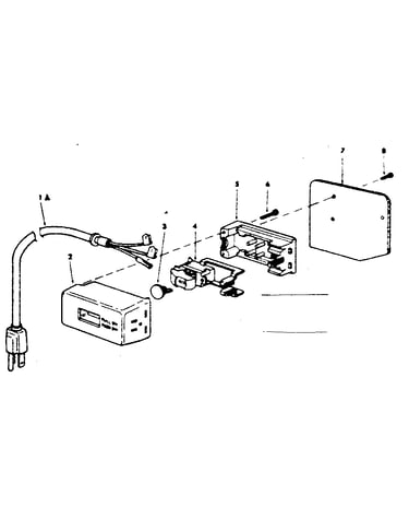 On/off power outlet 80382 and mounting bracket