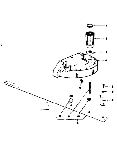Miter gauge assembly