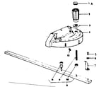 Craftsman 113242721 62694 miter gauge assembly diagram