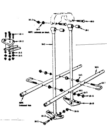 Glideride assembly