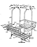 Lawn swing assembly