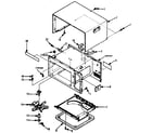 Kenmore 56548728611 cabinet parts diagram