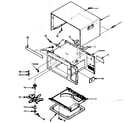 Kenmore 5648748611 cabinet parts diagram