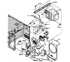 Kenmore 5648748611 switches and microwave parts diagram