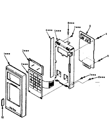 Control panel parts