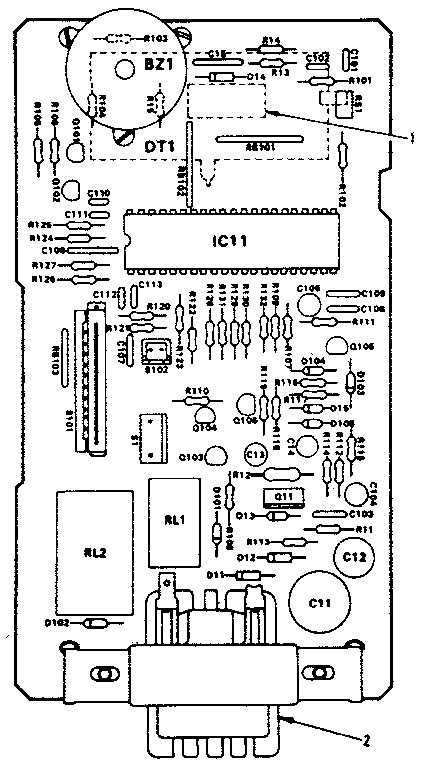 Power and control circuit board