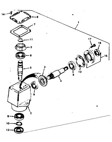 Peerless right angle drive