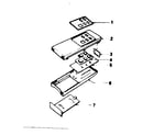 LXI 56442090550 remote control cabinet parts diagram