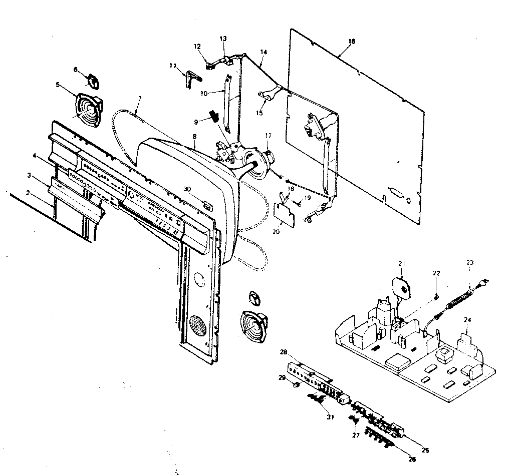 Back cover assembly