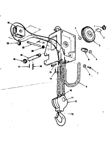 Hoist lift mechanism