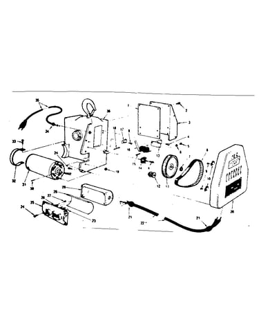 Electrical drive, control, and cover assemblies
