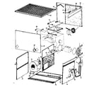 Kenmore 867740290 non-functional replacement parts diagram