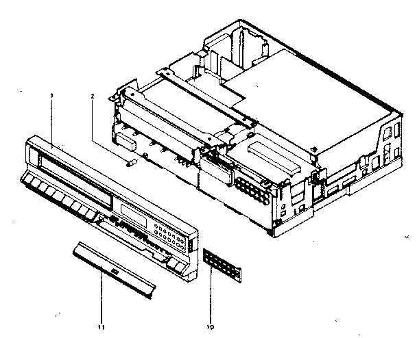 Front cabinet assembly