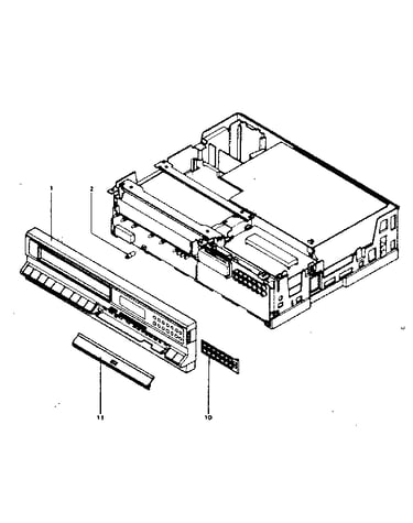 Front cabinet assembly
