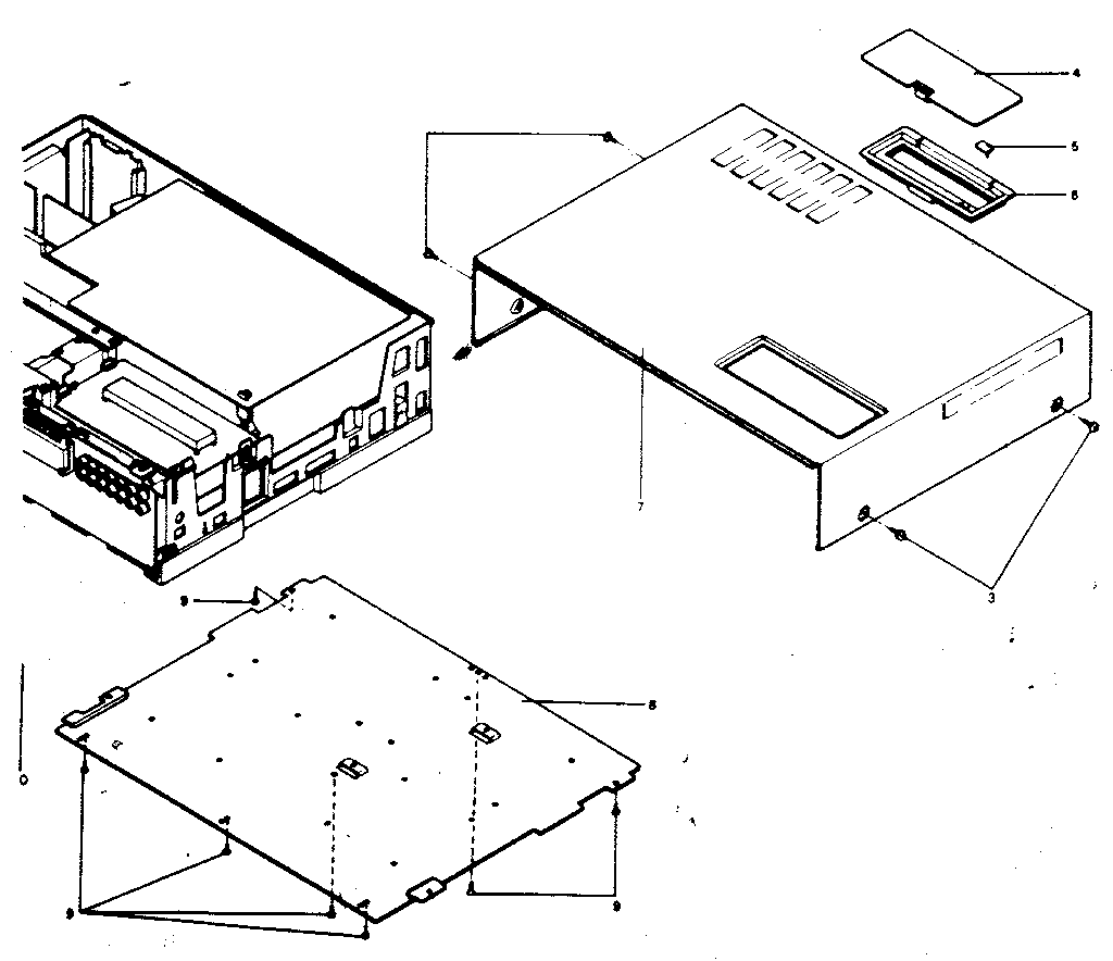 Top and bottom cover assembly