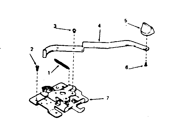 Oven door lock section