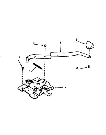 Oven door lock section