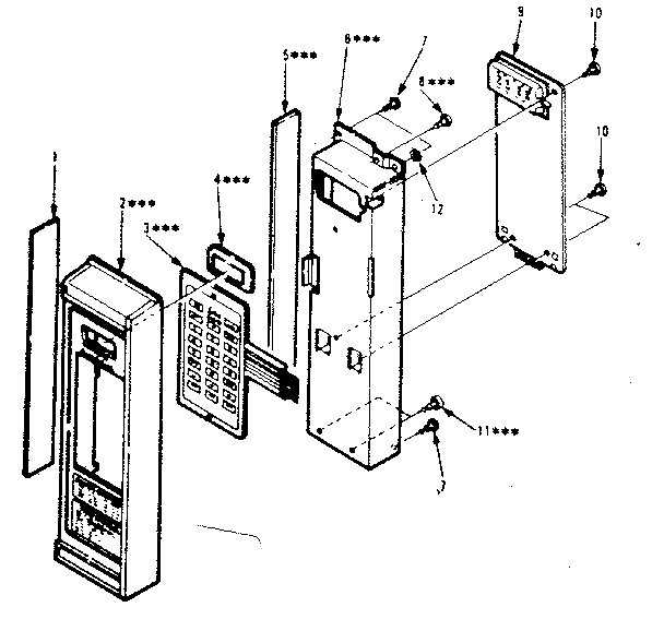 Control panel parts