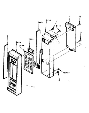 Control panel parts
