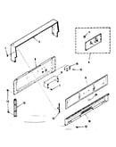 Backguard section