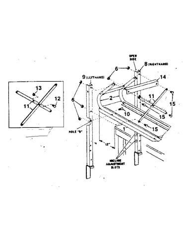 Barbell support