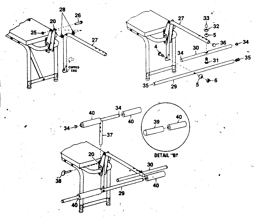 Leg lift assembly