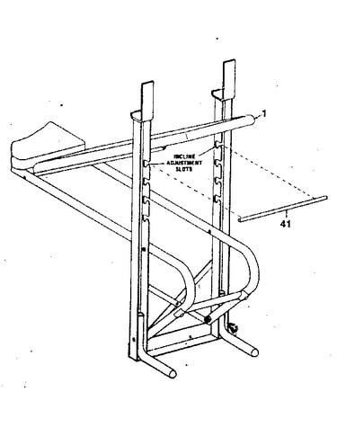 Incline adjustment