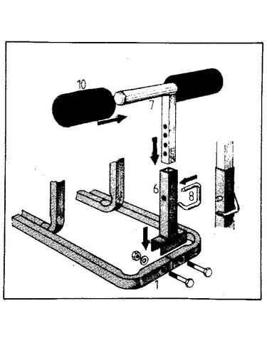 Center post assembly