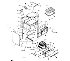 Kenmore 2787808511 lower body section diagram