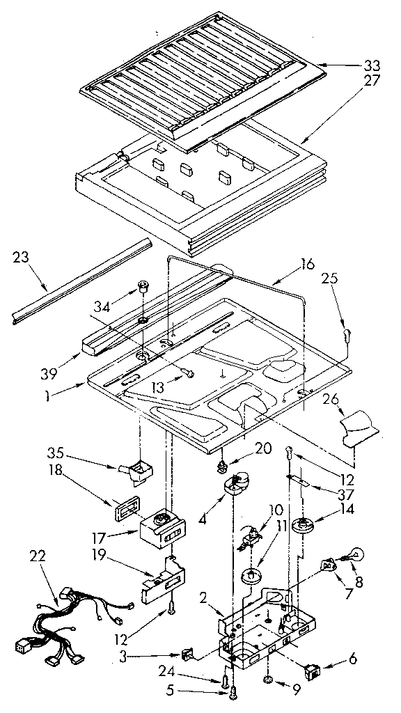 Compartment separator