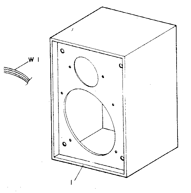 Speaker box assembly