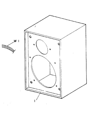Speaker box assembly
