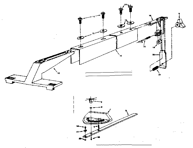 Meter gauge assembly