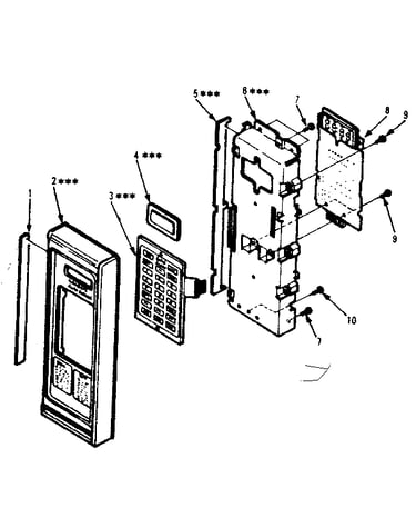 Control panel parts